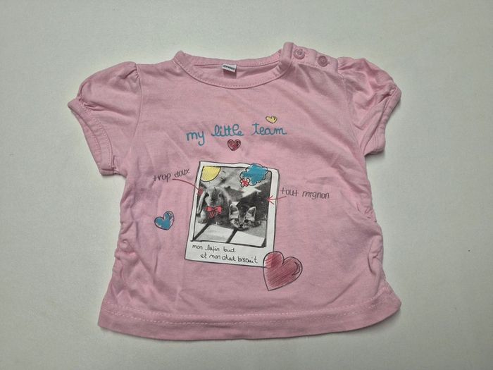 Tee-shirt rose
