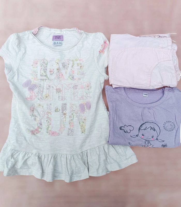 🔸Lot 3 Vêtements Fille 24 Mois🔸