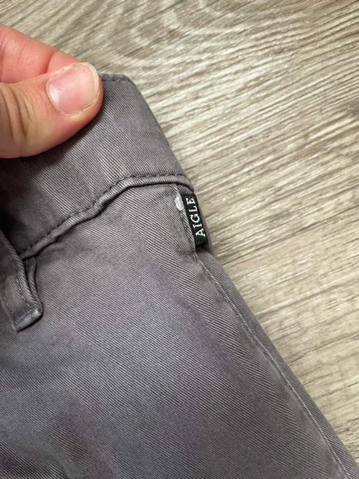 Chinos Aigle Gris - Taille 52 - photo numéro 6