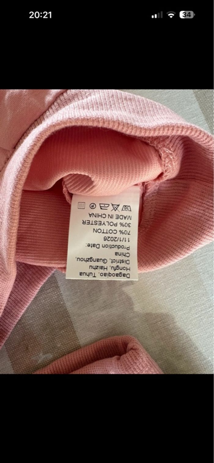 ensemble bébé rose léopard - photo numéro 5