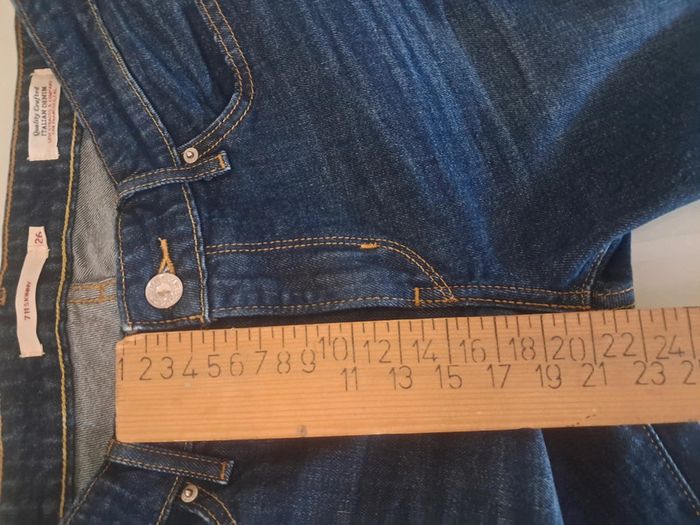 Levi's jean slim bleu T.36 en tbe - photo numéro 12