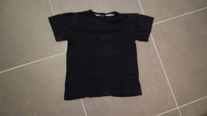 Tee shirt noir manche courte T10A