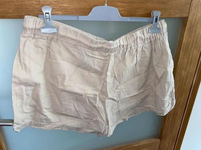 Short en lin  taille 44 H&M - photo numéro 4