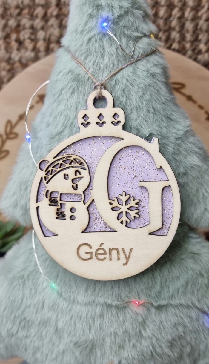 Boule de Noël Prénom - photo numéro 4
