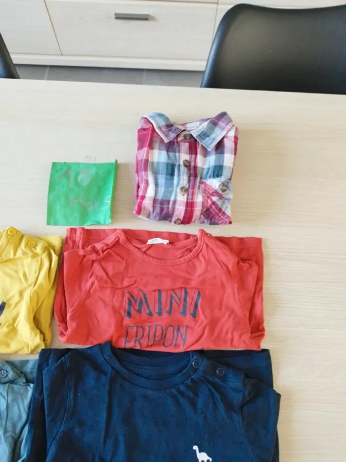 T-shirt 18mois manche longue - photo numéro 4