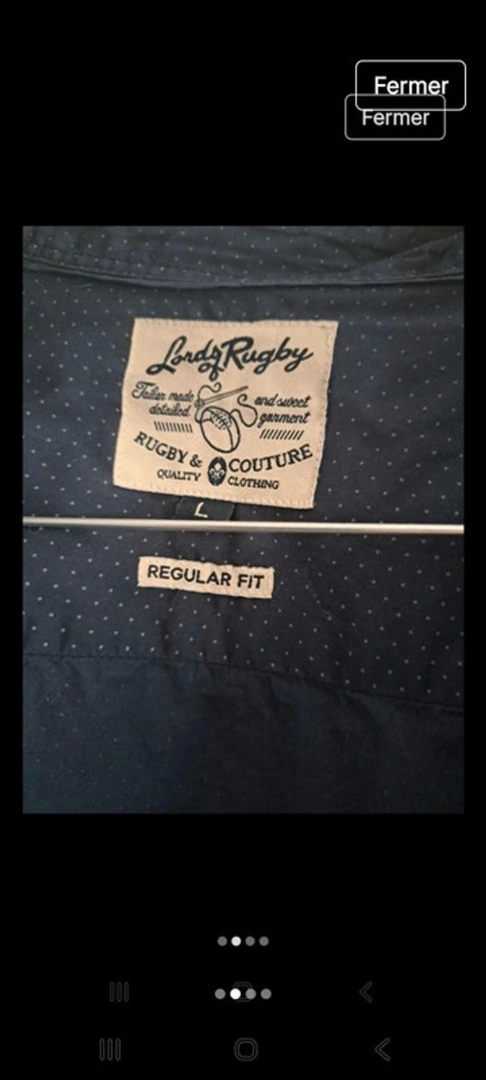 Chemise Lords of Rugby L - photo numéro 2