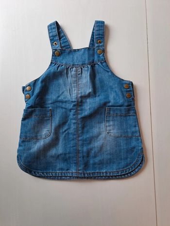 Robe en jean fille 12 mois