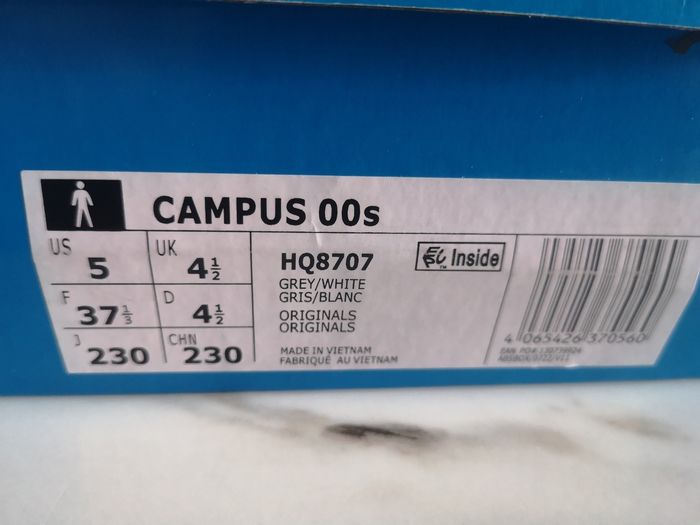 Adidas Campus Grise Original Neuf et Emballé - photo numéro 6