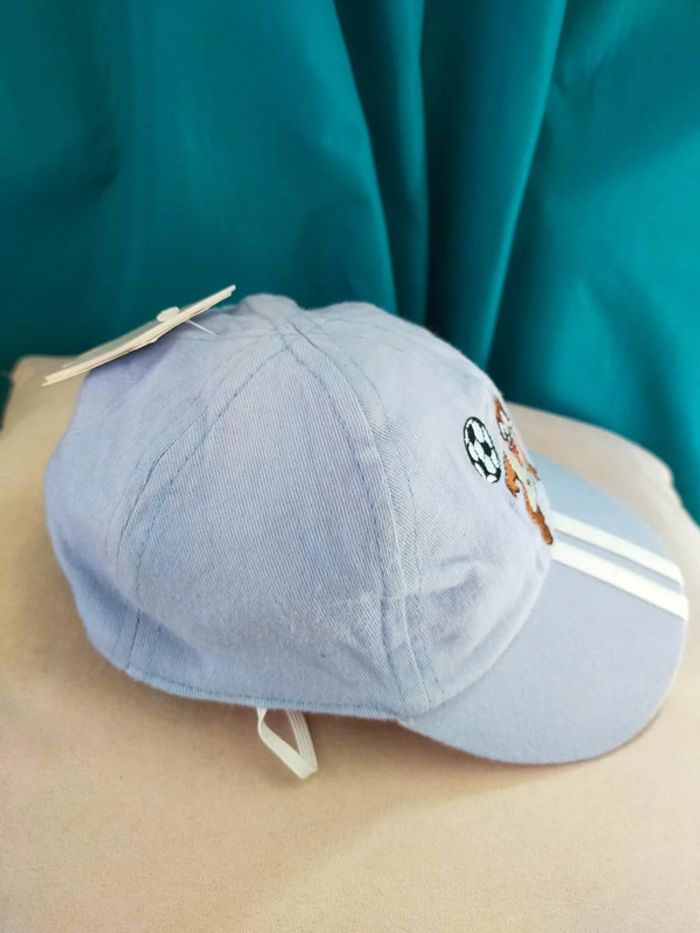 Casquette bleue Baby Taz – 47 cm – 100 % coton - photo numéro 3