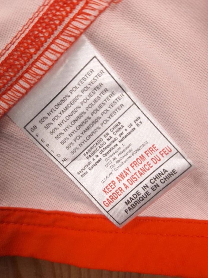 Veste de sport Nike running orange fluo – Homme L - logo brodé (679) - photo numéro 8