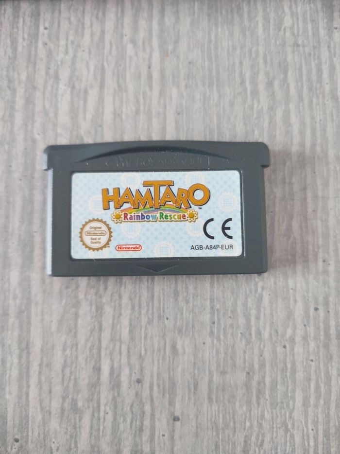 Jeu hamtaro  gba rainbow rescue - photo numéro 2