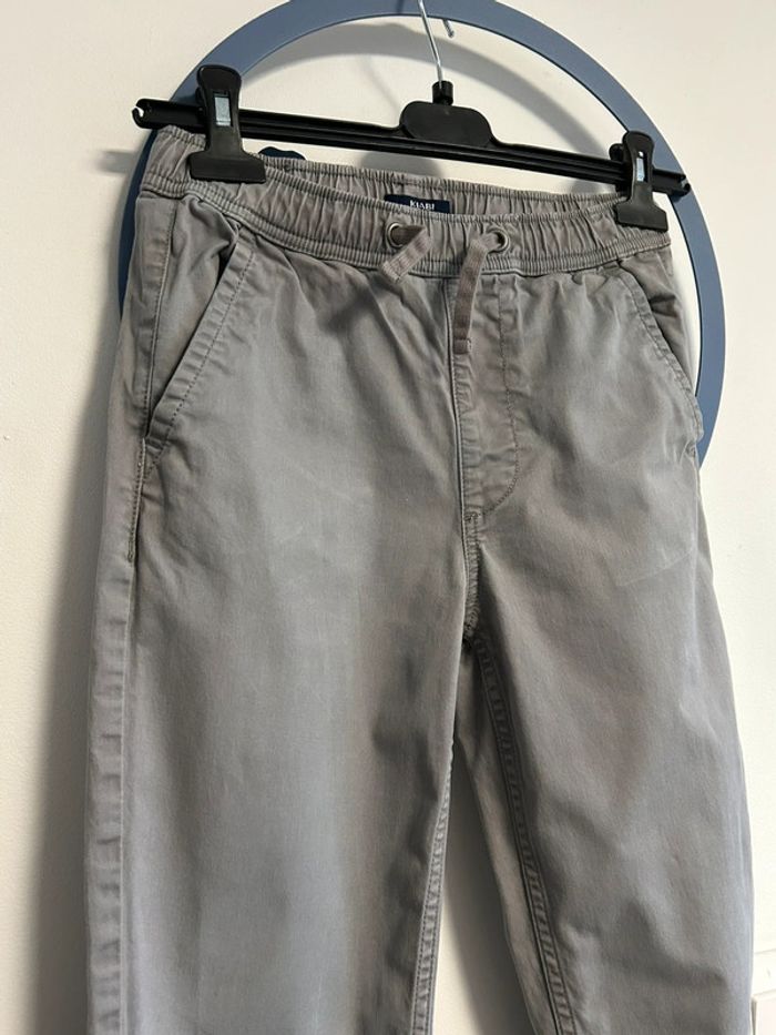 Pantalon gris XXS Kiabi ceinture élastique - photo numéro 3