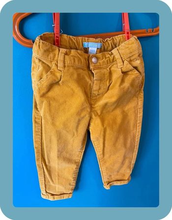 Beau pantalon velours 18 mois obaibi