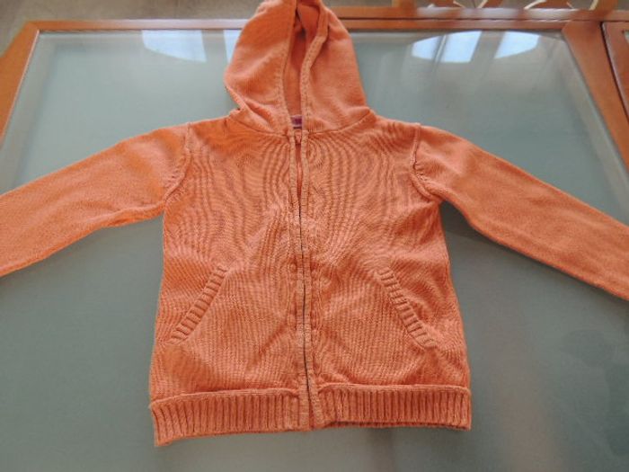 Gilet à capuche fille zippé kiabi 6 ans