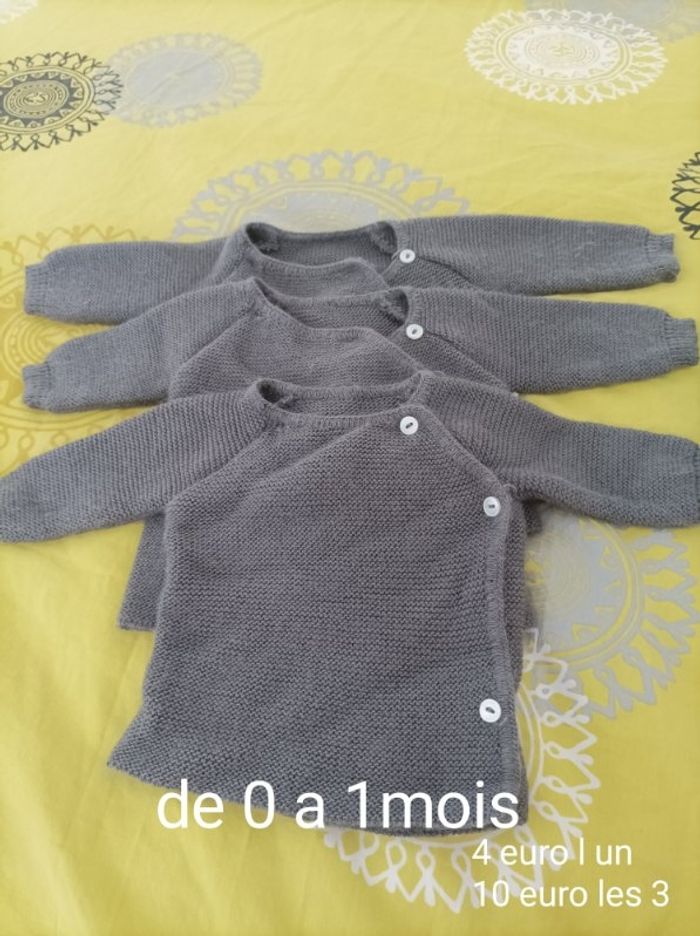 Vêtements bébé garçon 0-1 mois