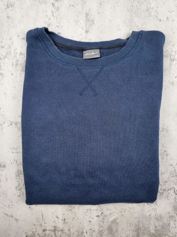 Sweat Eddie Bauer bleu marine – Taille XL Homme (mesures en photos) - photo numéro 2