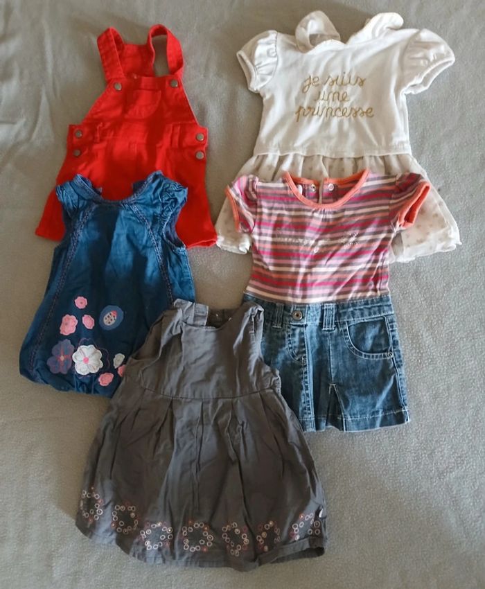 Lots robe été 6 mois - photo numéro 2