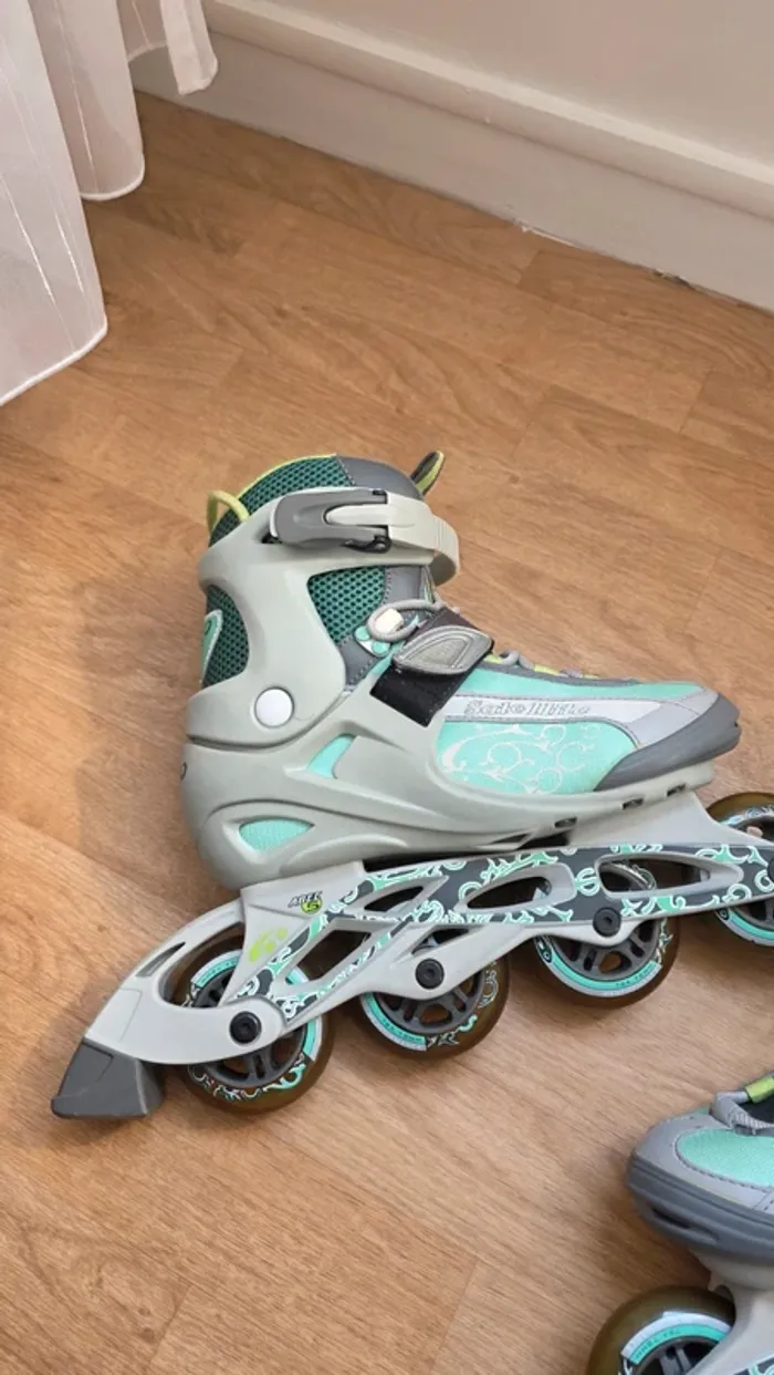 Roller Abec 5 Satellite GO Sport Taille 38 Avec Protections - photo numéro 7