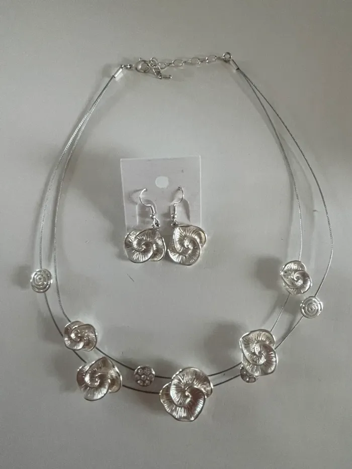 Parure fleur acie