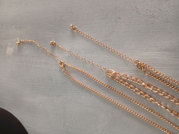 3 Colliers chaîne en maille moyenne - photo numéro 5