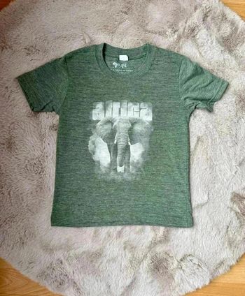 T-shirt Enfant motif Éléphant Afrique