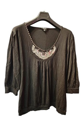 blouse manches 3/4 T48