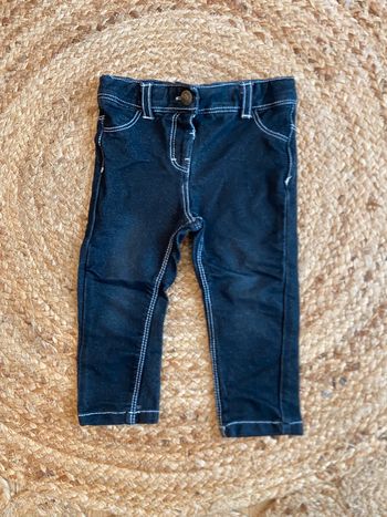 Jeans tregging fille 12 mois Kimbaloo