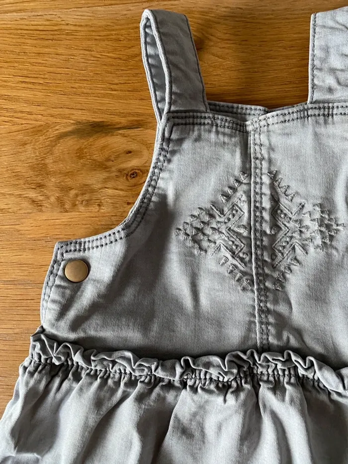 Robe salopette IKKS 6 mois - photo numéro 2