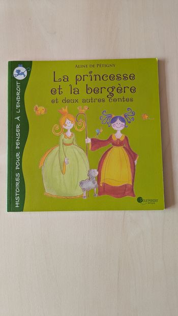 Livre la princesse et la bergère.