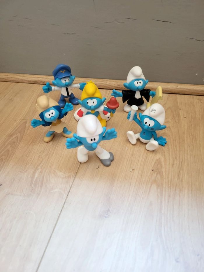 Figurines schtroumpf