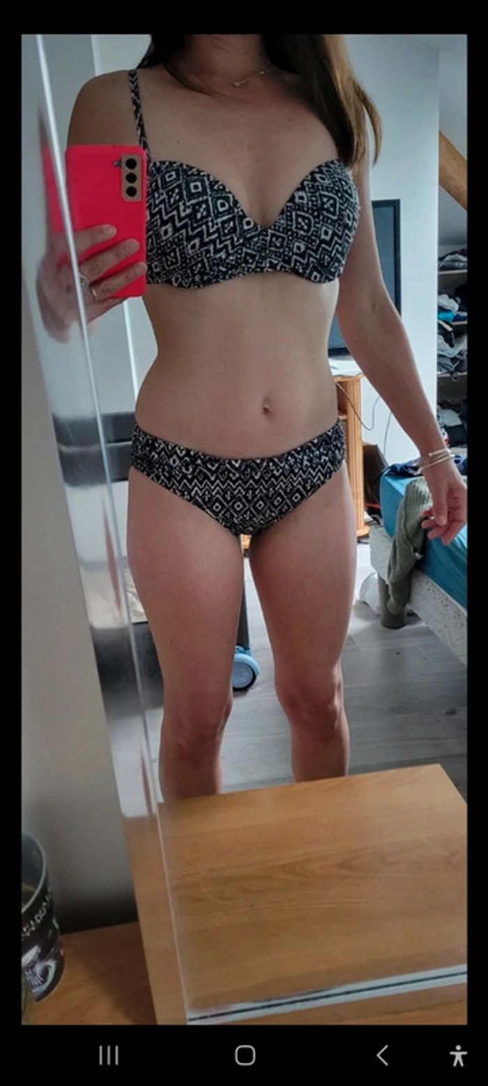 Maillot de bain 2 pièce femme taille M - photo numéro 9