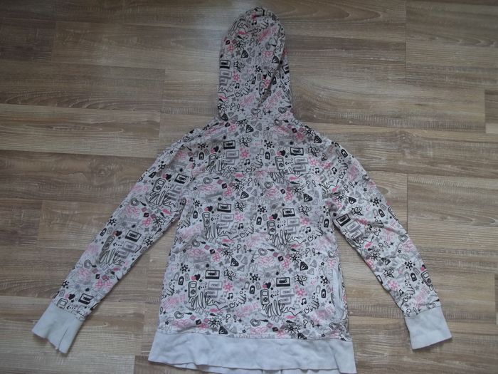Gilet-sweat blanc "Musique" Caprice de Fille 10 ans - photo numéro 6