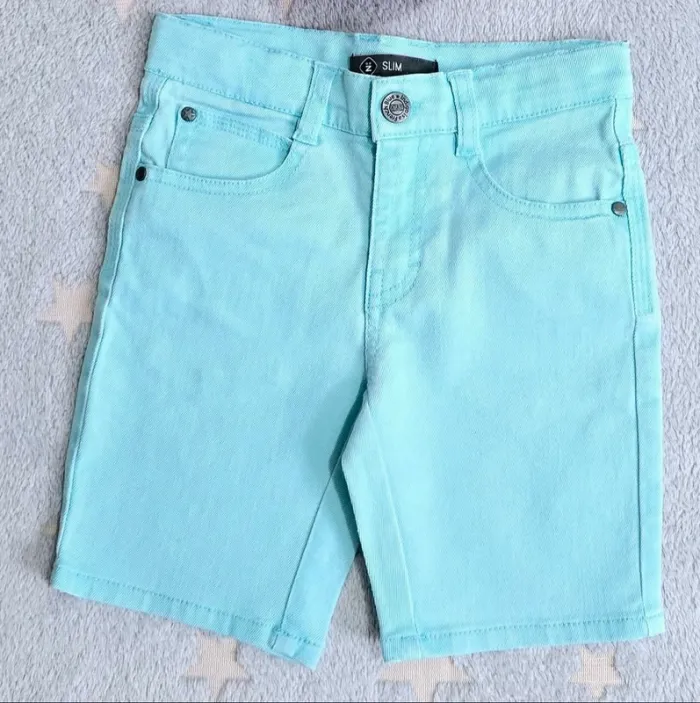 Short bleu turquoise - photo numéro 2