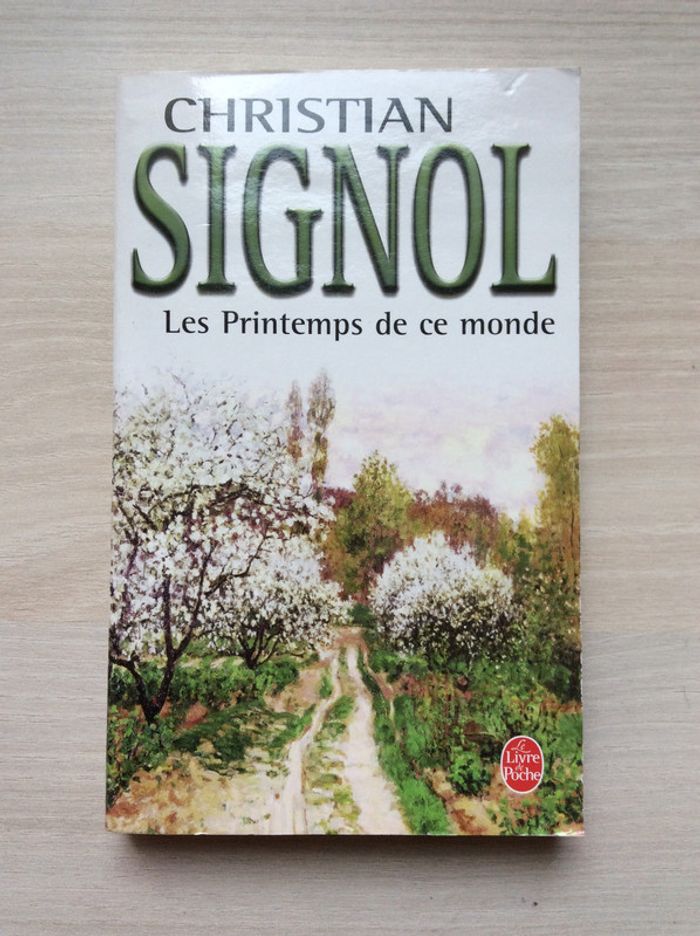 Livre Le printemps de ce monde - V92B