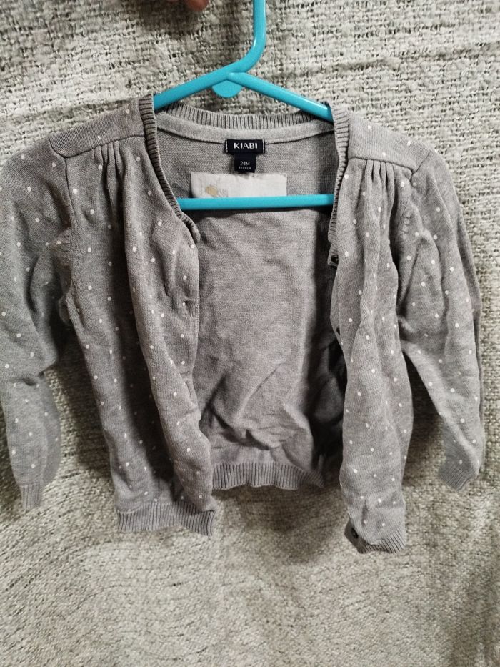 Gilet fille deux ans lot