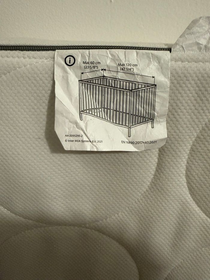 Lit bébé évolutif + matelas - photo numéro 4