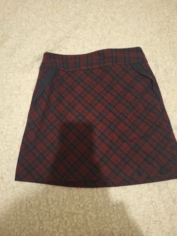 Jupe écossaise camaïeu 