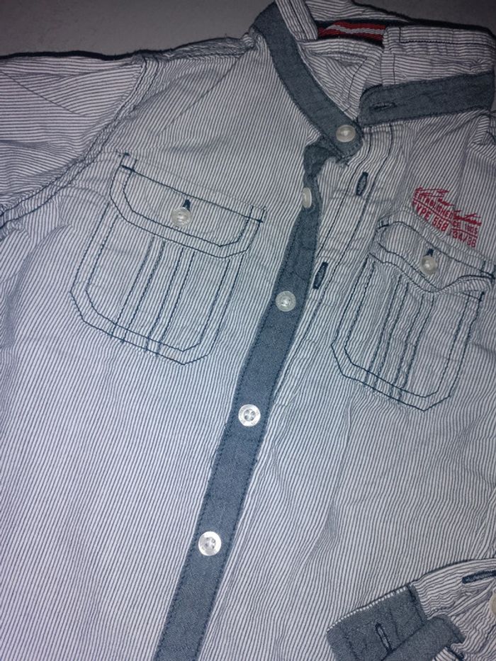 Chemise manches longues Gémo 4 ans - photo numéro 2