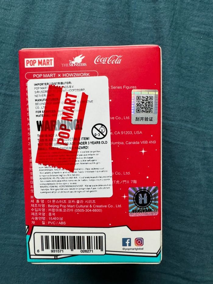 đ„ Pop Mart â Labubu x Coca-Cola â The Monsters â Arctic Edition (Neuf) - photo numĂ©ro 3