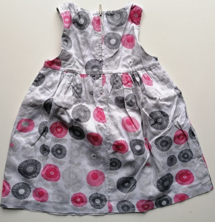Robe fleurs fille 18 mois cérémonie fête Okaidi - photo numéro 2