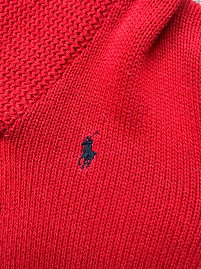 Sweat Ralph Lauren rouge taille XL - photo numéro 5