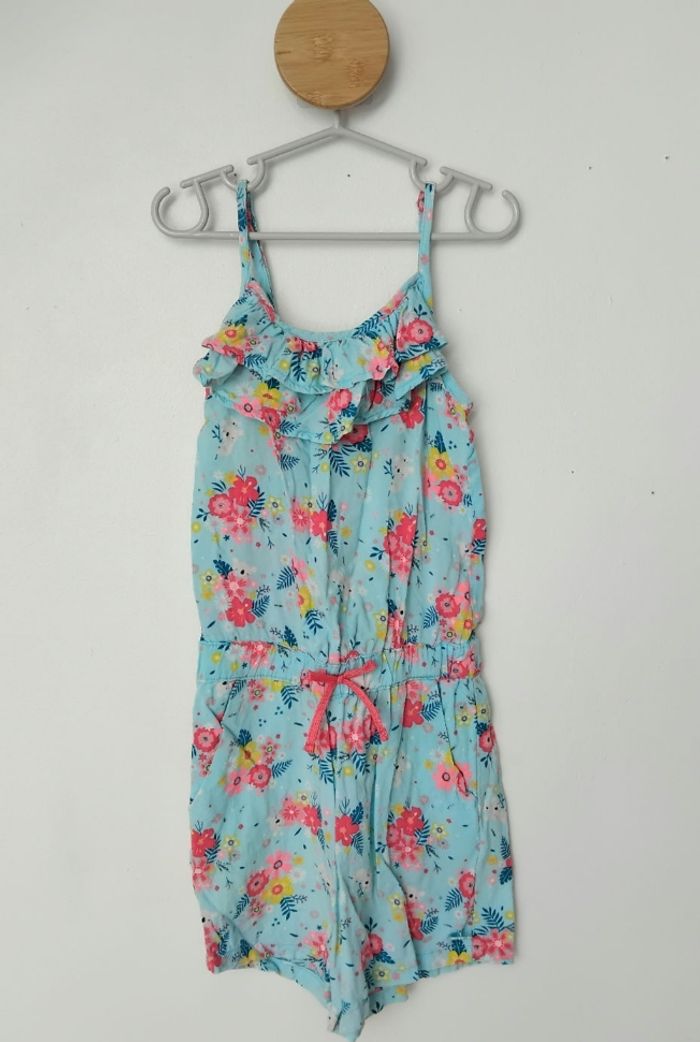 Combishort 8 ans été fleurs Sergent Major Combi-short 🌺 - photo numéro 1