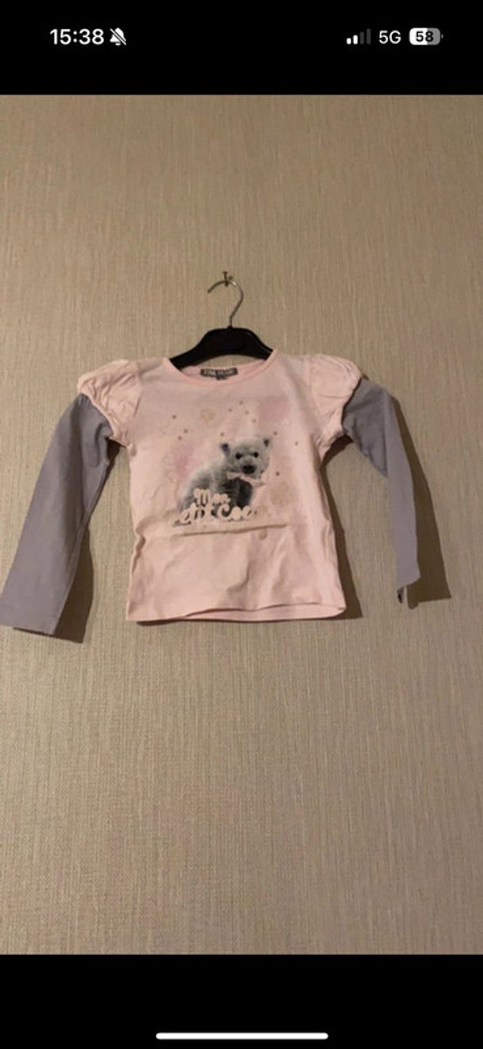 T-shirt rose 5 ans