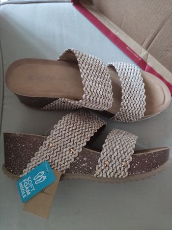 Sandales compensées