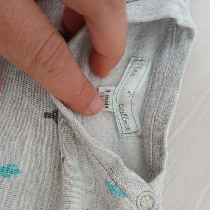 Sweat 3m mes petits cailloux - photo numéro 3