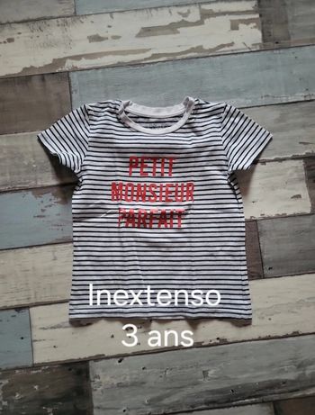 Tee-shirt "Inextenso" 3ans