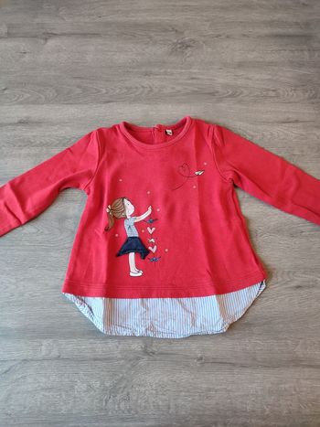 Pull fille 2 ans