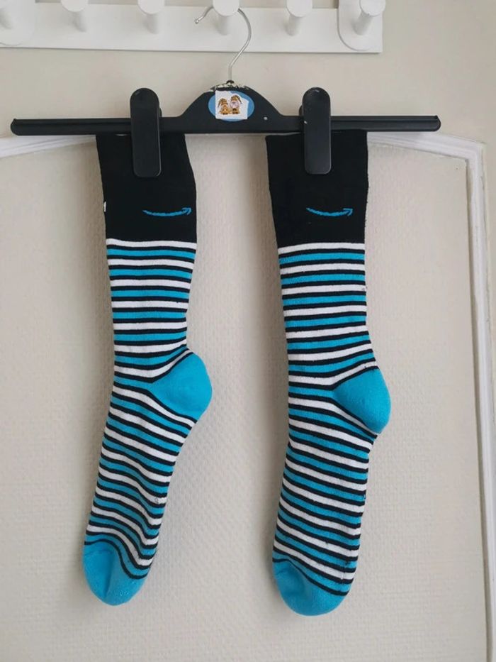 Chaussettes longues intérieur molletonné Amazon Peak 2021 - photo numéro 3