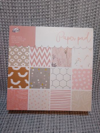 Bloc de papier création design scrapbooking