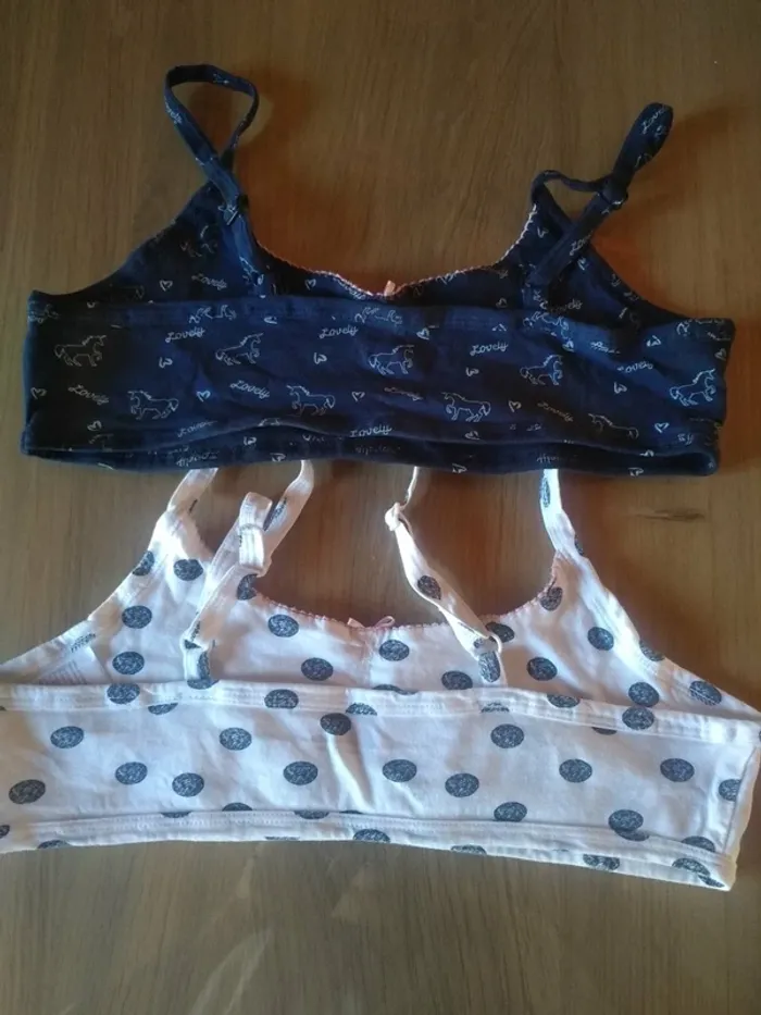 Lot de 2 Brassières  Fille Vertbaudet - photo numéro 2